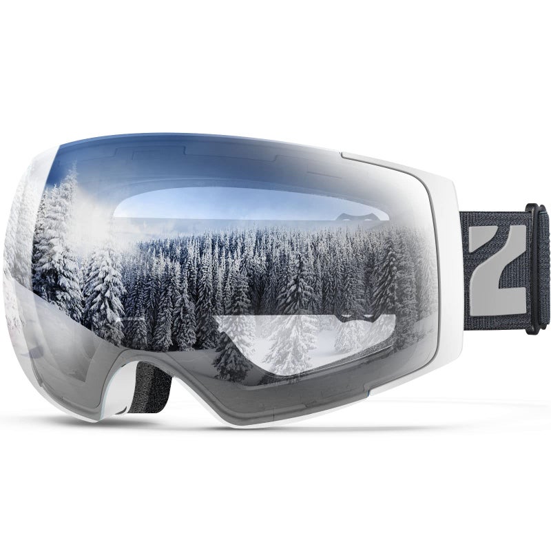 ZIONOR X4 Ski Goggles Magnetic Lens - Snowboard Goggles for Men Women Adult - Snow Goggles Anti-fog UV Protection - Image 1